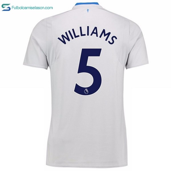 Camiseta Everton 2ª Williams 2017/18
